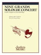 NINE GRANDS SOLOS DE CONCERT TRUMPET cover